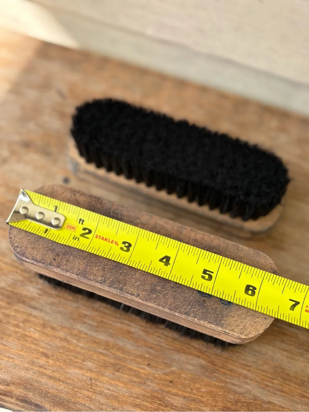 VTG Christopher Leng & Sons Ltd. shoe brushes manufactured in 1955.